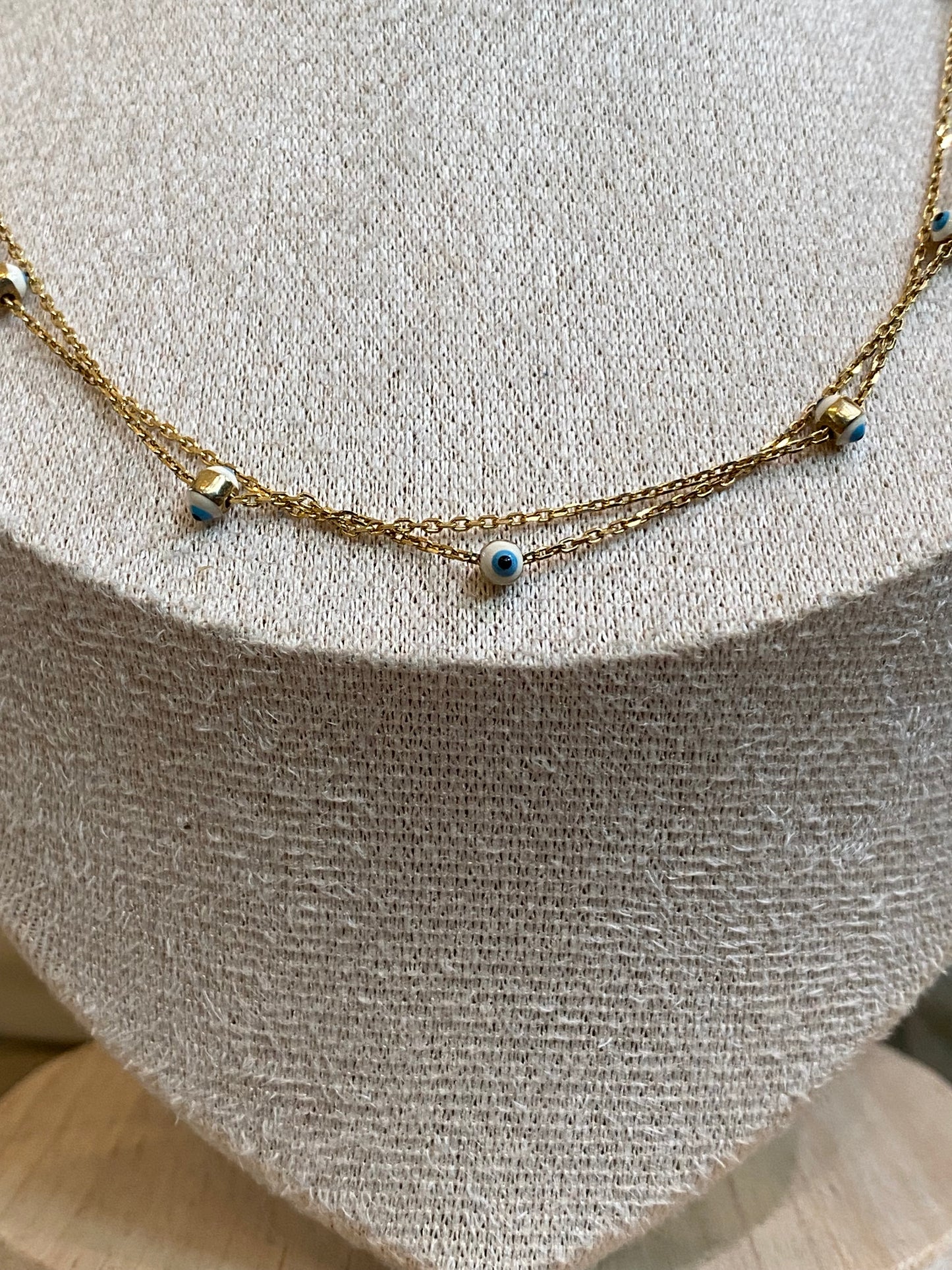 Indigo- Ojitos Necklace