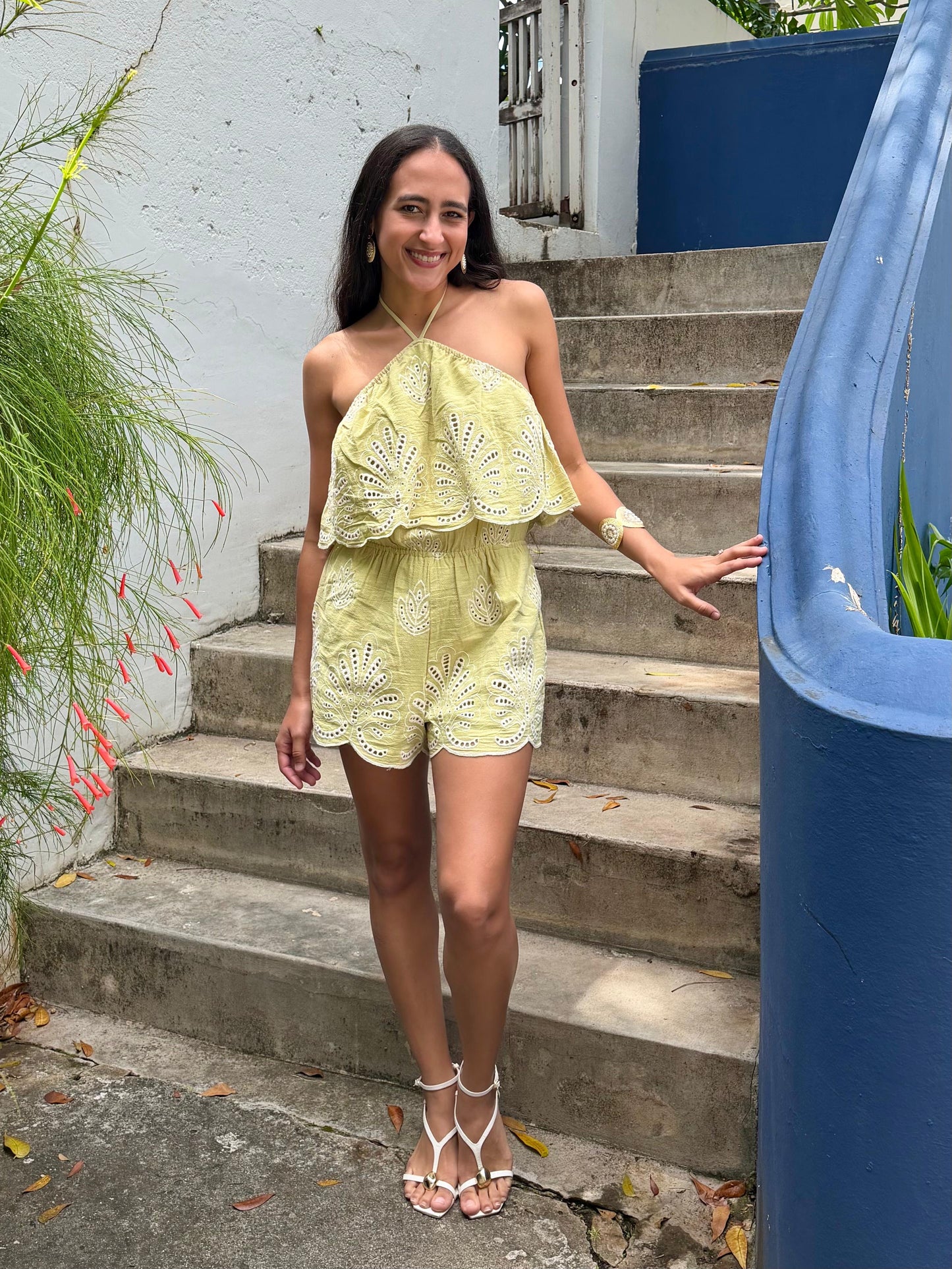 Pistachio Romper
