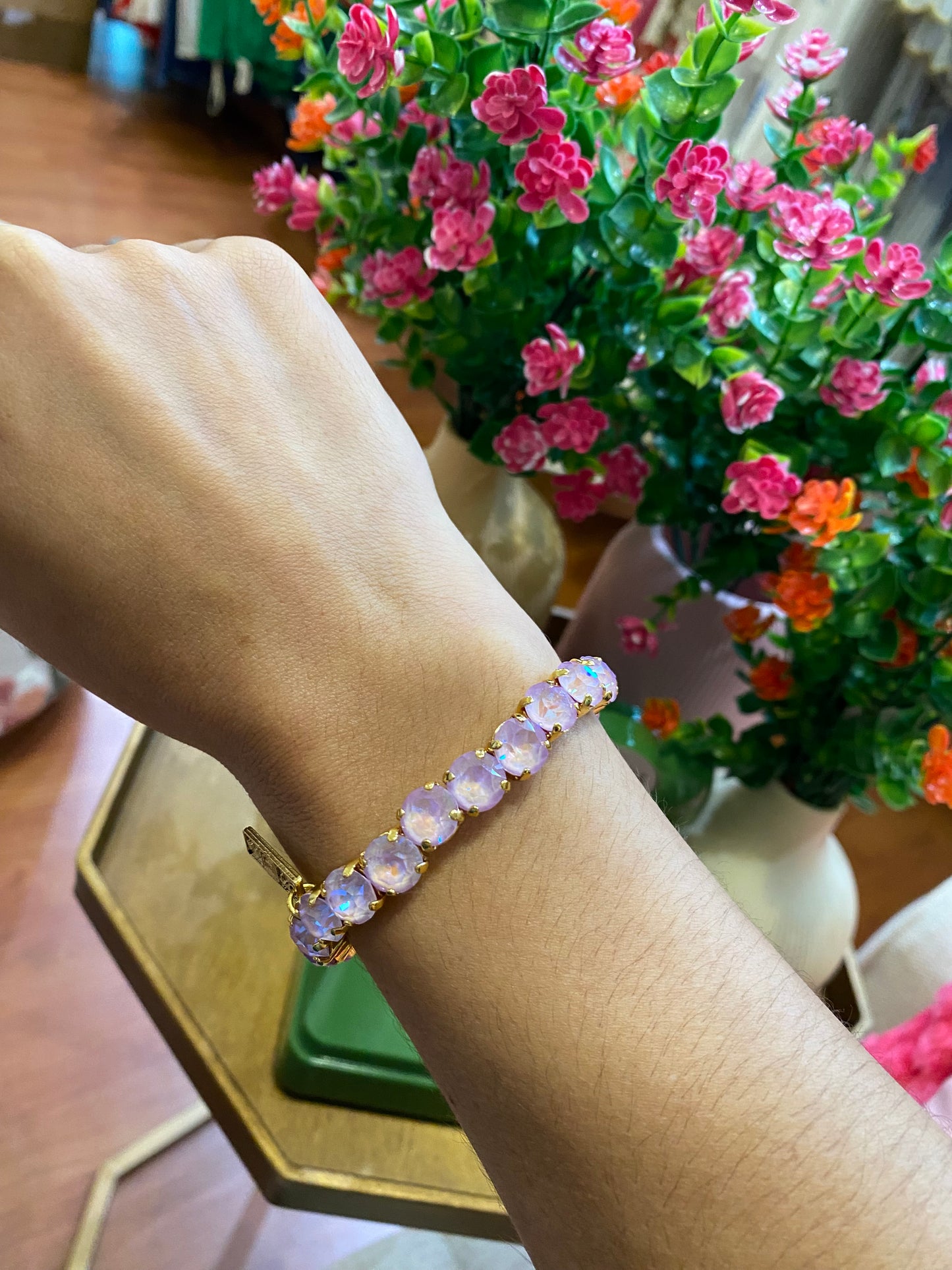 TOVA Oakland Stretch Bracelet Purple Ignite