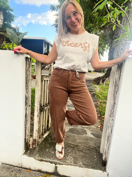 Brown Pants