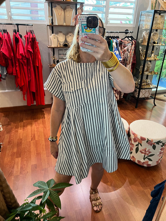 Marina Stripes Dress