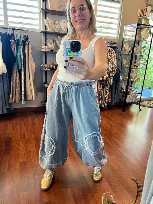 Blue Muse Jogger