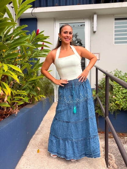 Denisse Denim Skirt