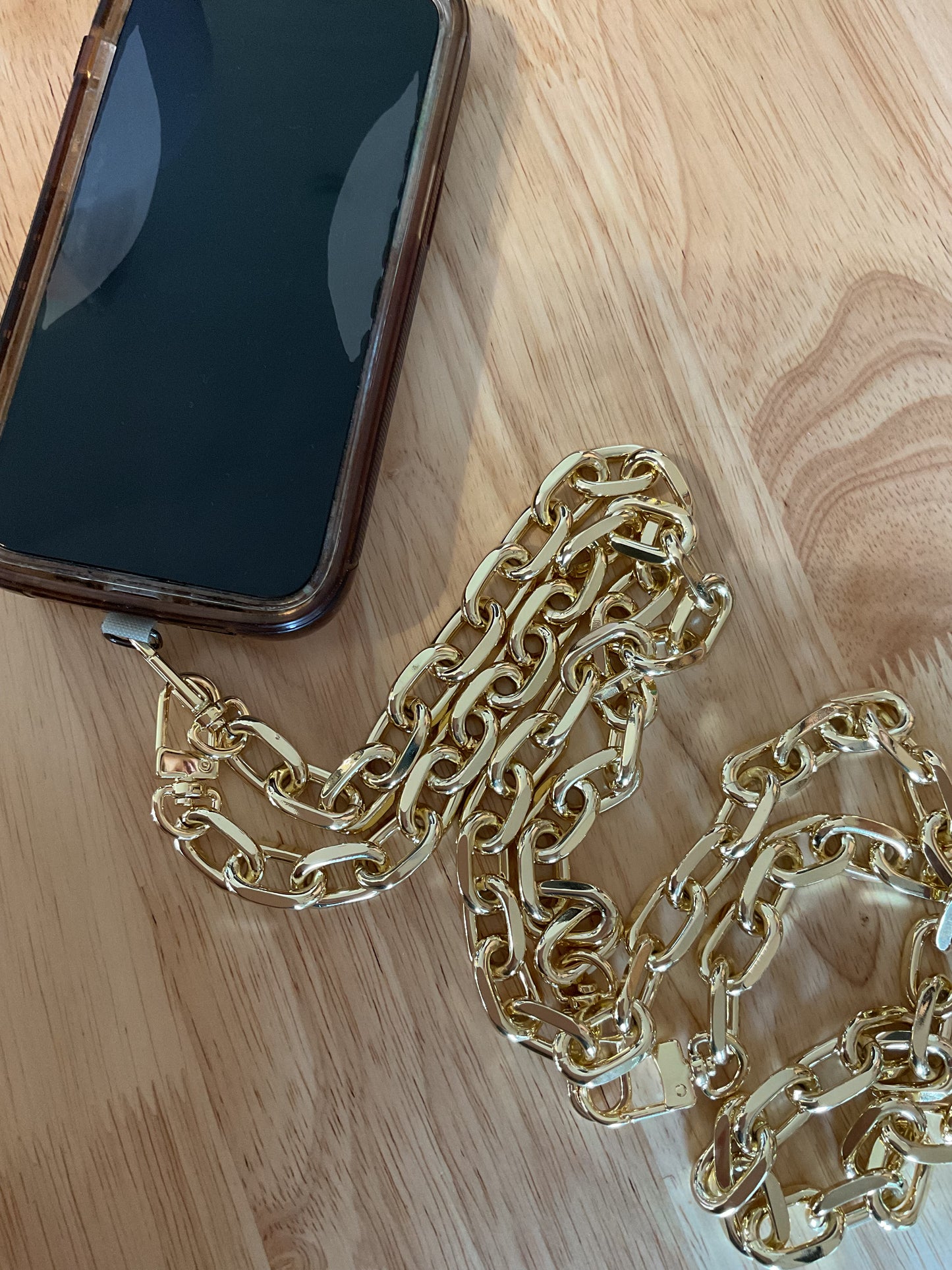 Gold Phone Chain