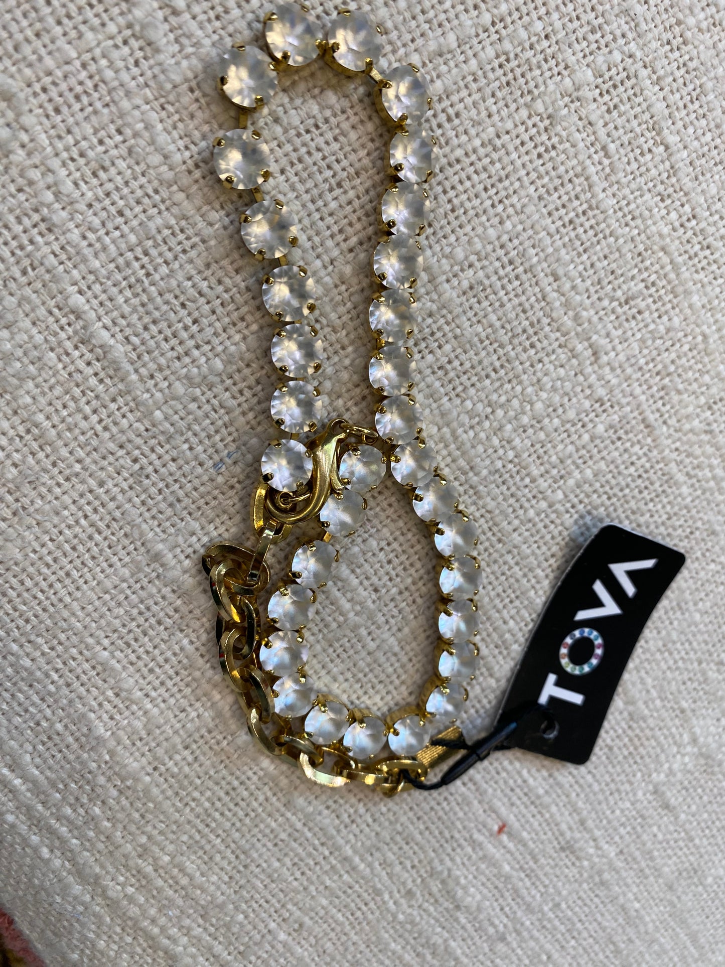 TOVA Oakland Necklace White Gold