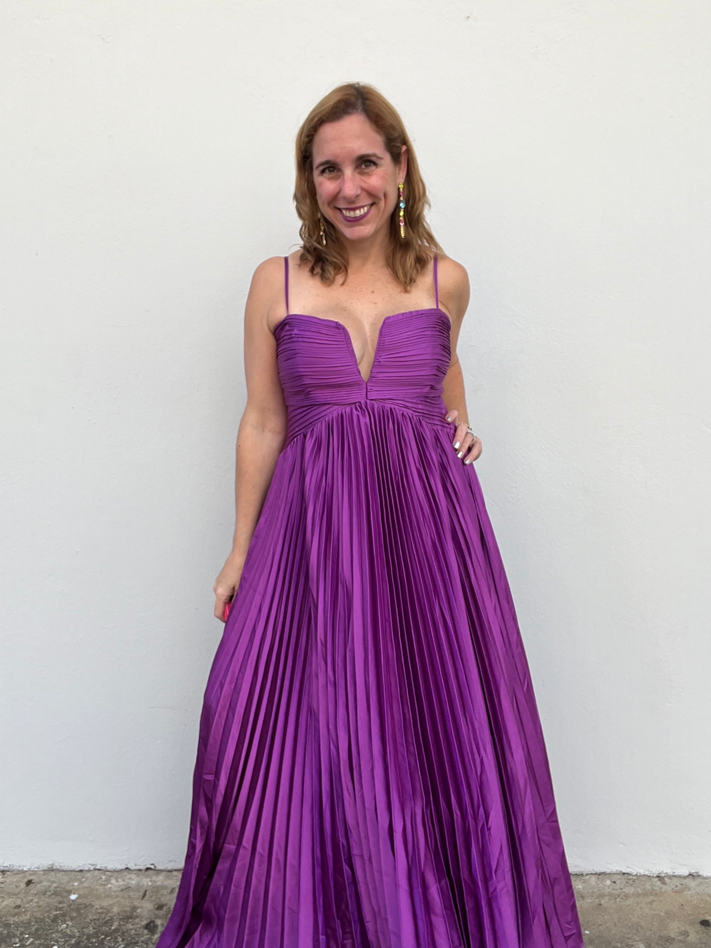 Purple Sofia Dress