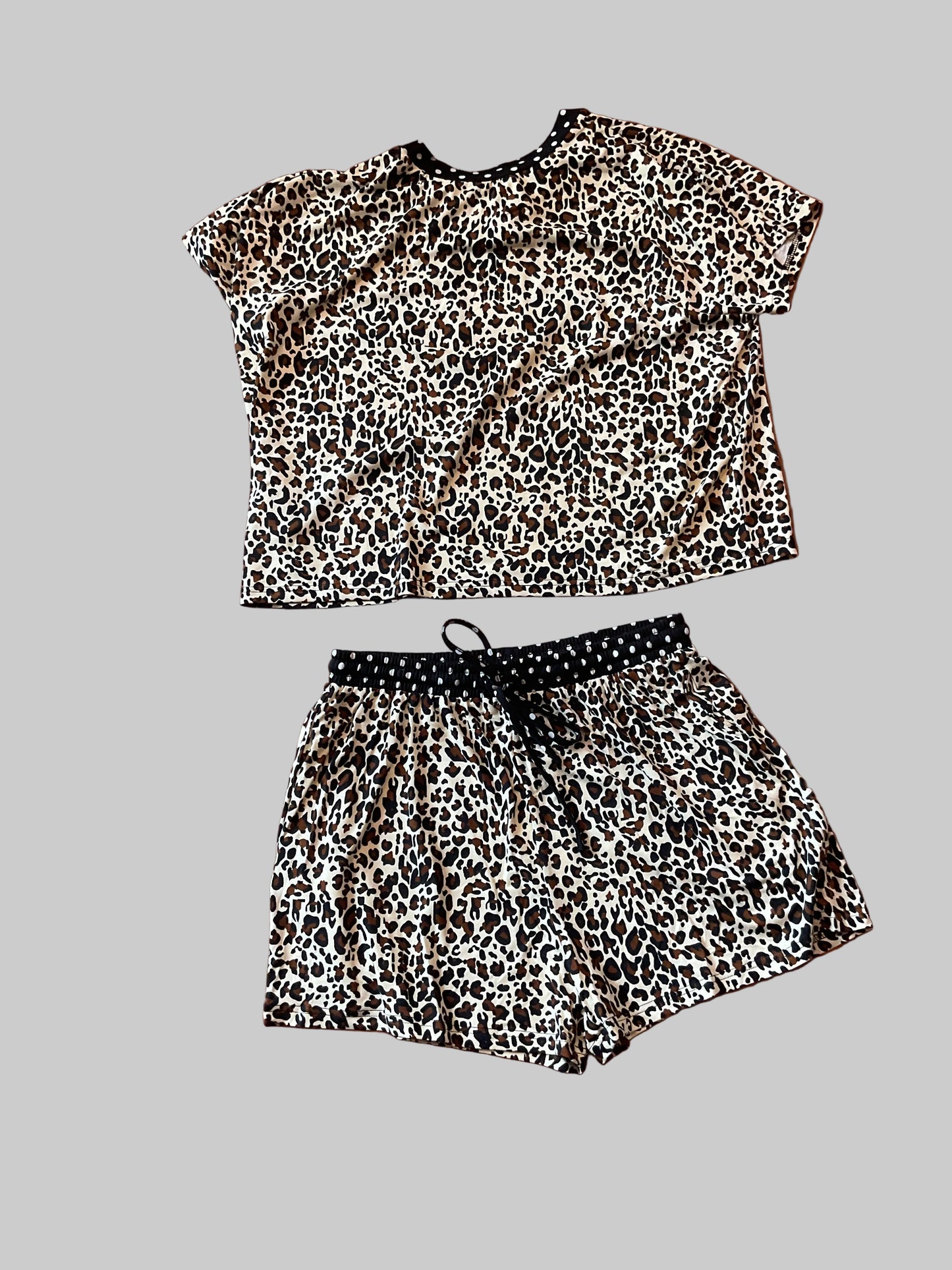 Animal/Dots Short Set