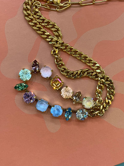 TOVA Mini Riya Necklace in Fairy Dust