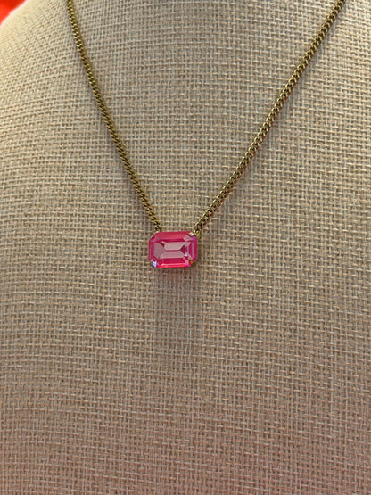 TOVA Rubin Necklace in Ultra Fuchsia Moon