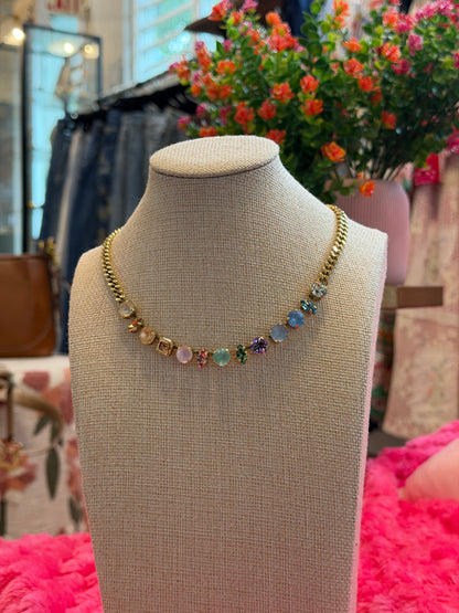 TOVA Mini Riya Necklace in Fairy Dust