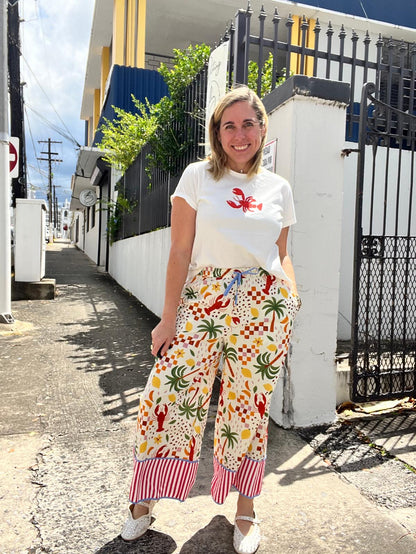 Lobster tropical pant