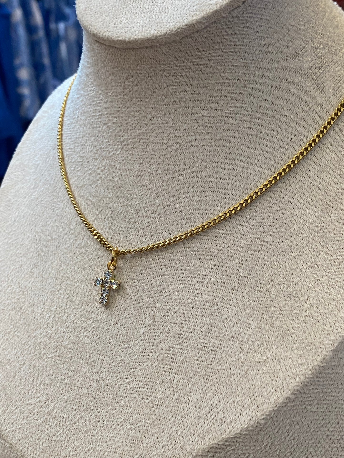 TOVA Single Cross in Clear