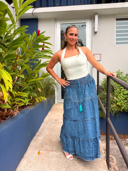 Denisse Denim Skirt
