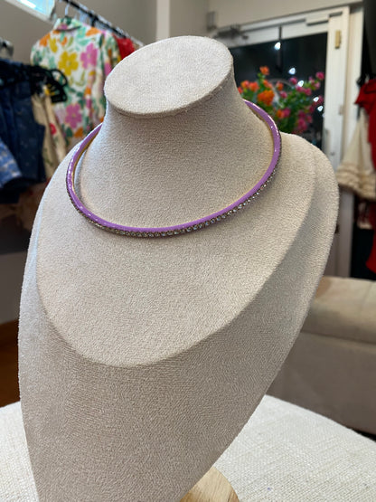 TOVA Lavender Choker
