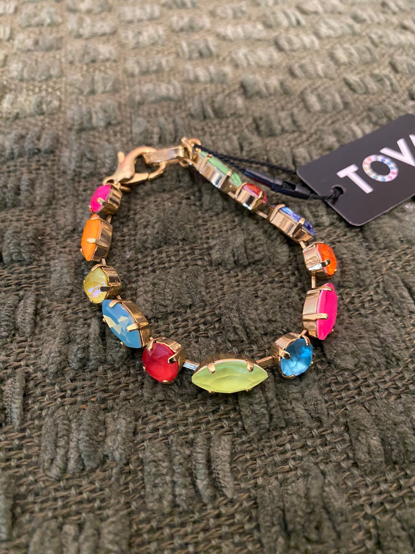 TOVA Gold Camren Candy Crush Bracelet