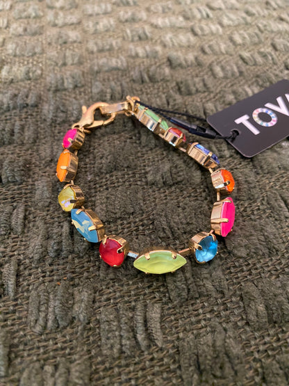 TOVA Gold Camren Candy Crush Bracelet