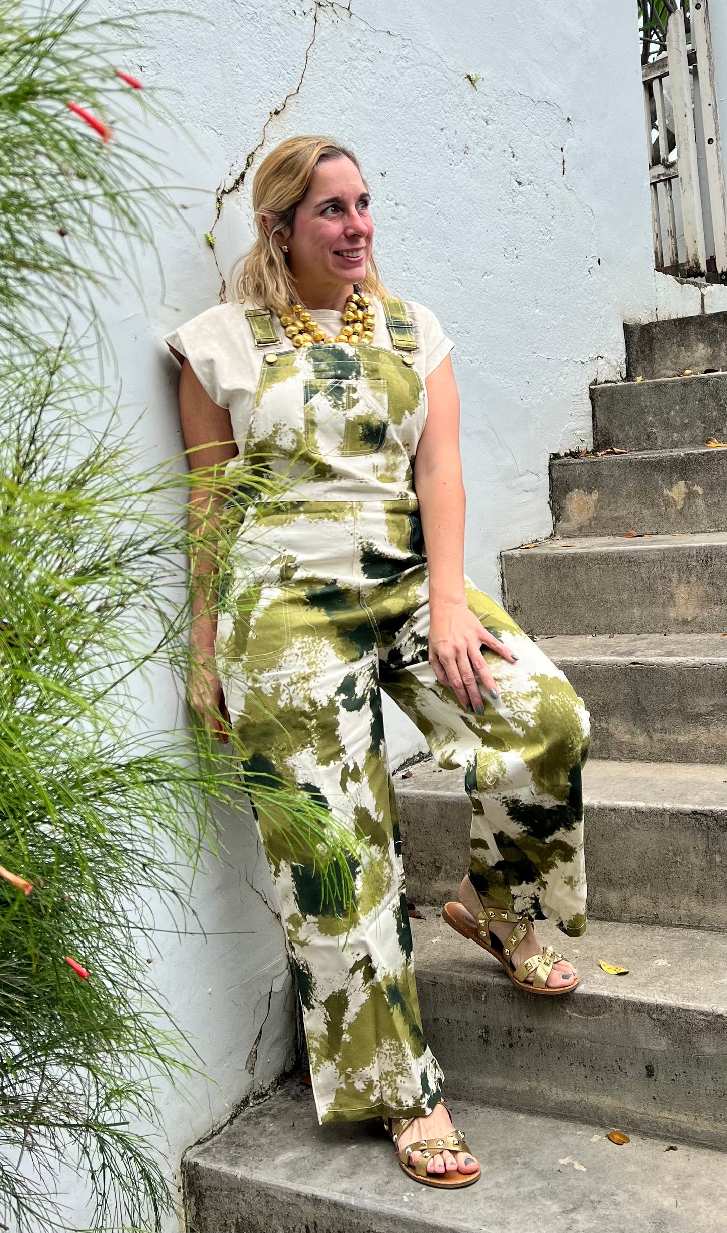 Green dream jumpsuit