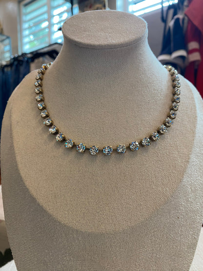 TOVA Sarina Necklace in Solids Clear
