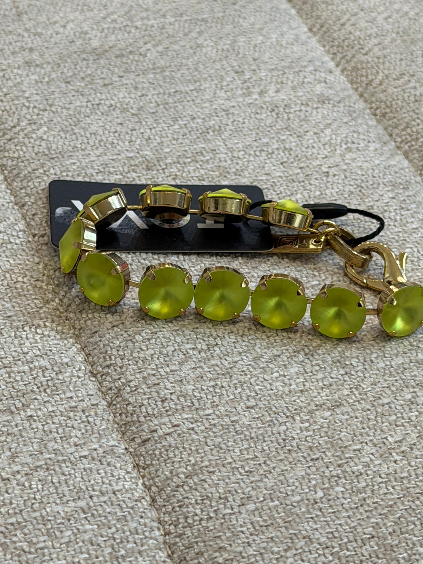 TOVA Croatia Bracelet in Citrus Lime Matt