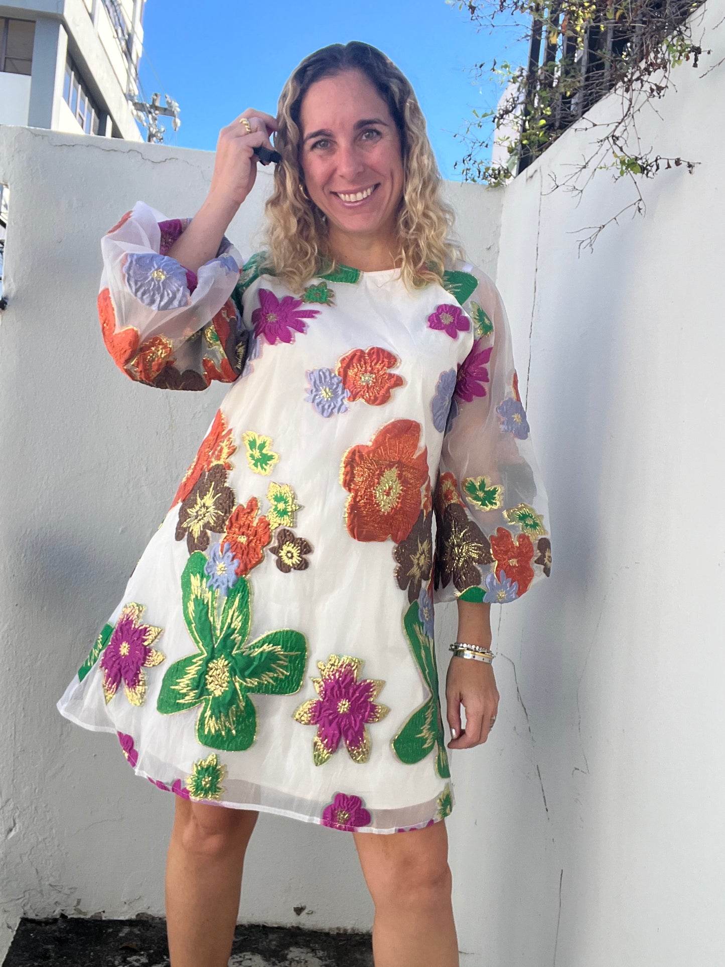 The flower dress