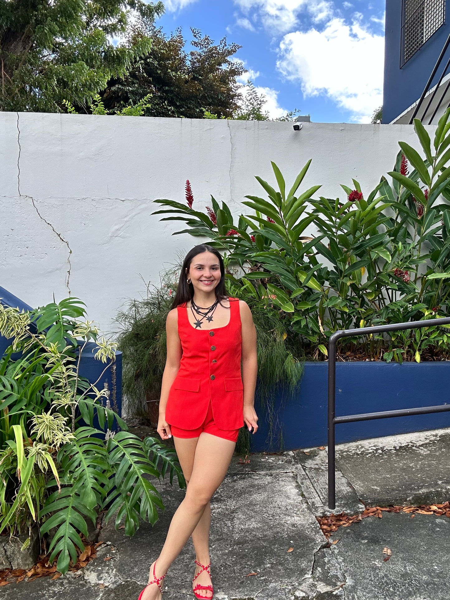 Forum Red Romper