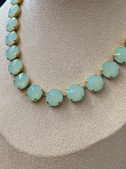 TOVA Sofia Necklace (Aqua Bohemica)