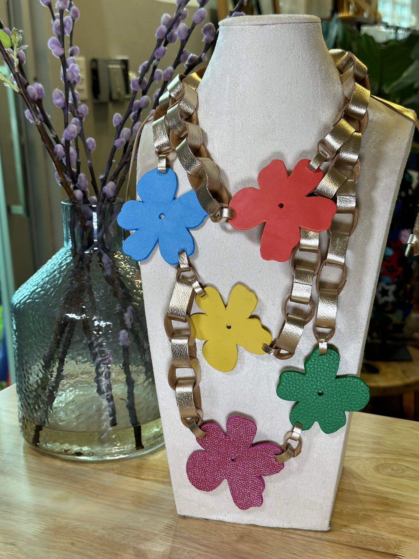 Flowers necklace