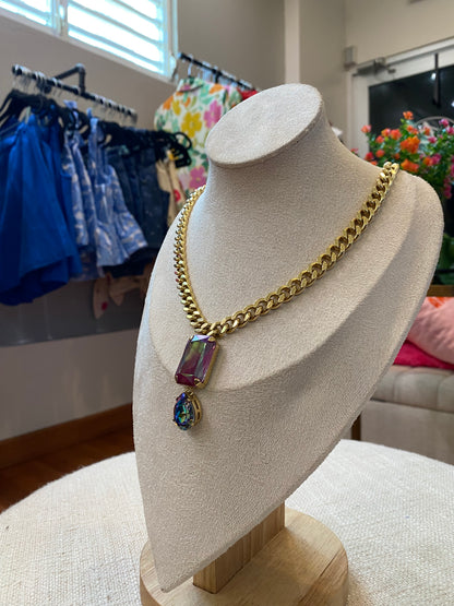 TOVA Juno Purple Necklace