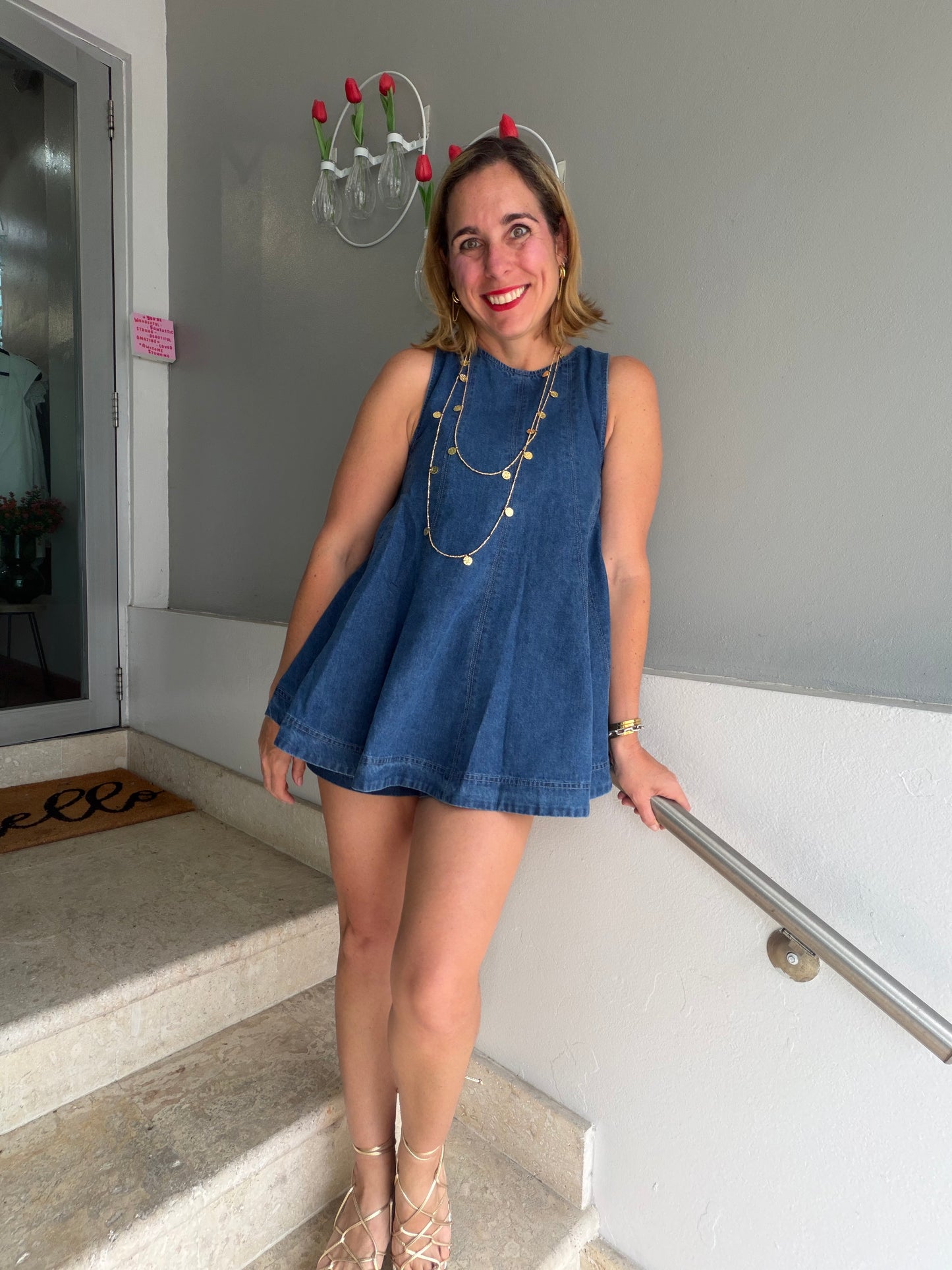 Dark short set