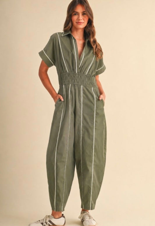 Olive Jumpsuit