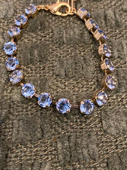 TOVA Sarina Bracelet in Light Sapphire Unfoiled