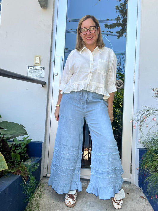 Ruffle Pants