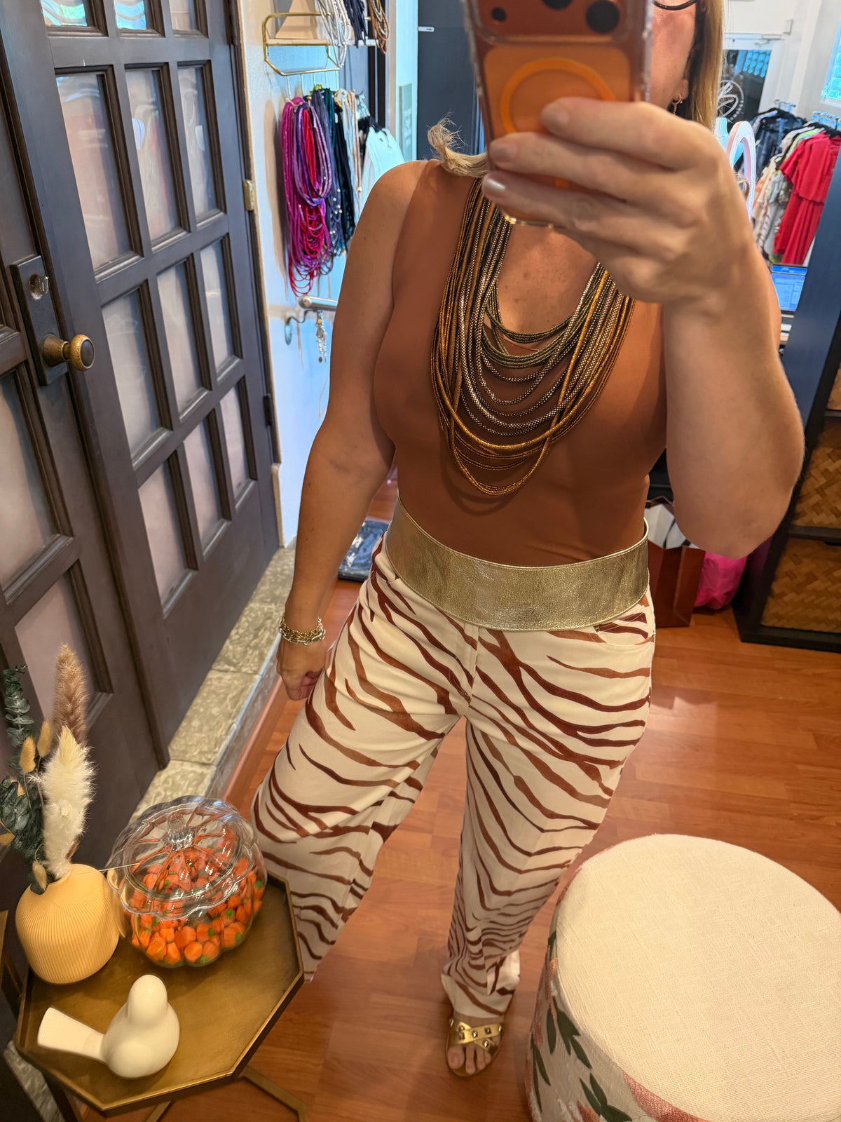 Ginger basic top