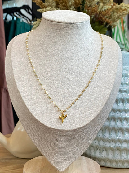Indigo- Cordoba Pearl Necklace