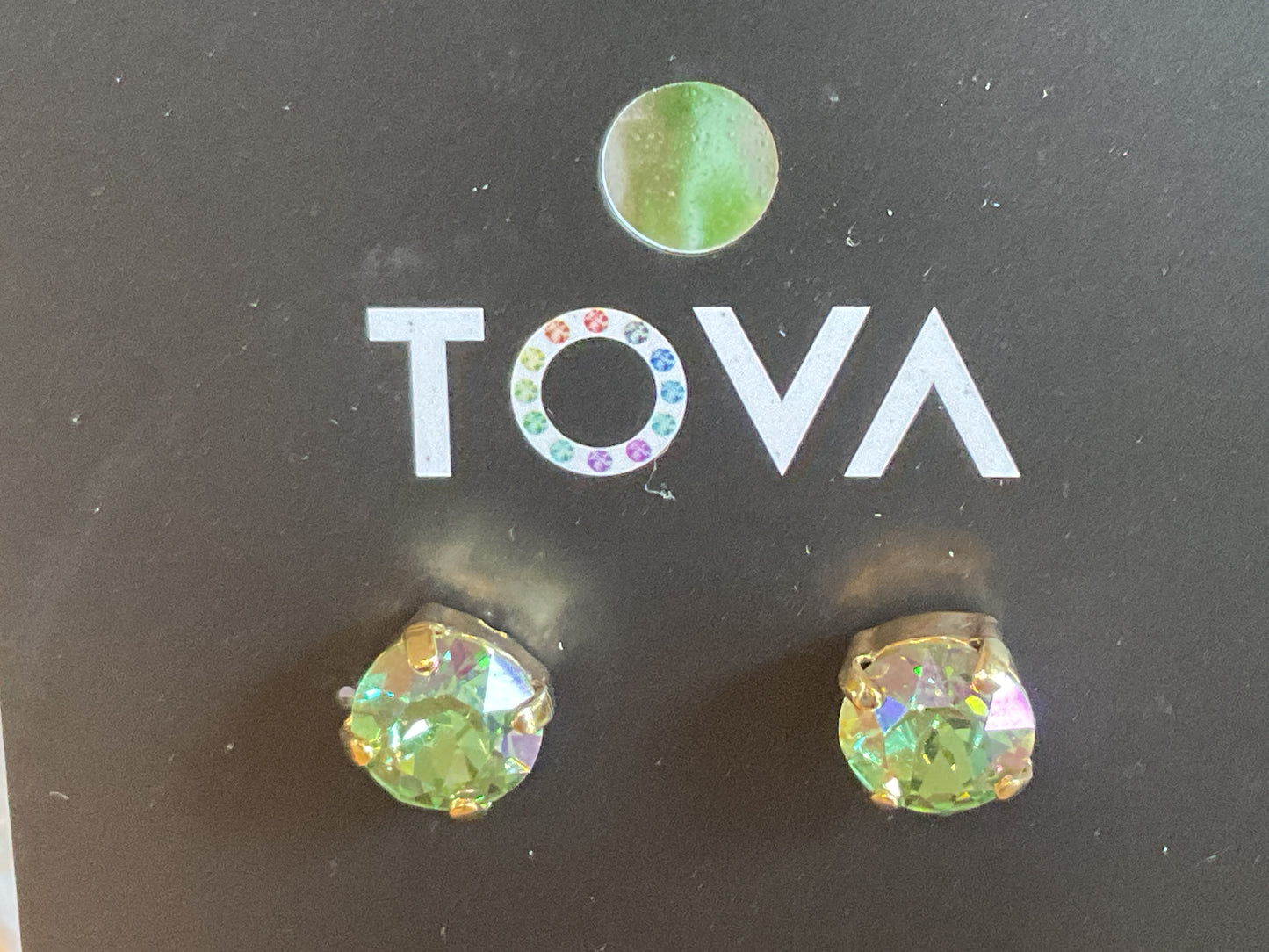 Light Green Earrings E57 TOVA