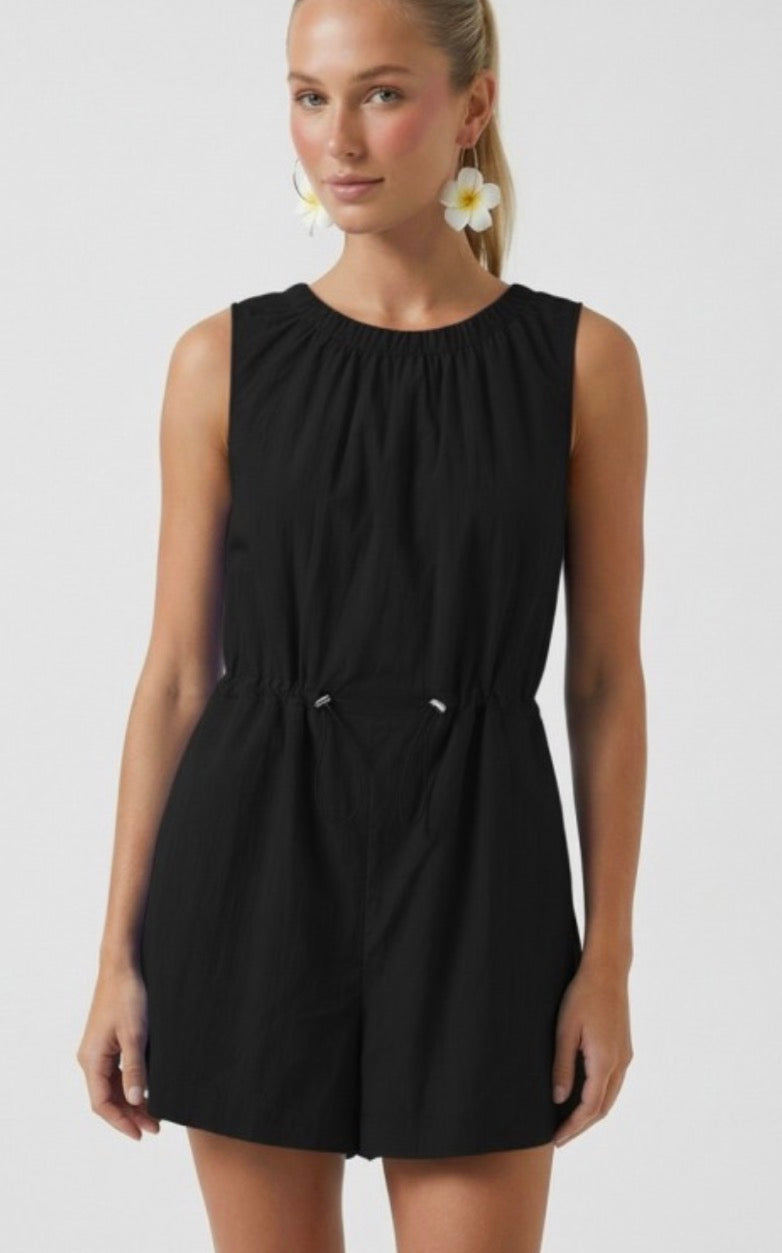 Nina Black Romper