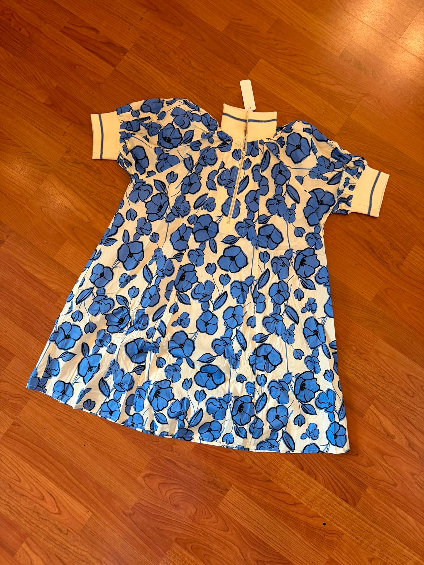 Blue Petal Dress