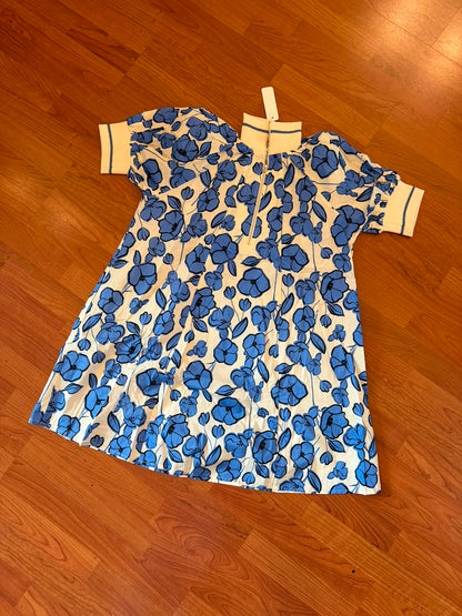 Blue Petal Dress