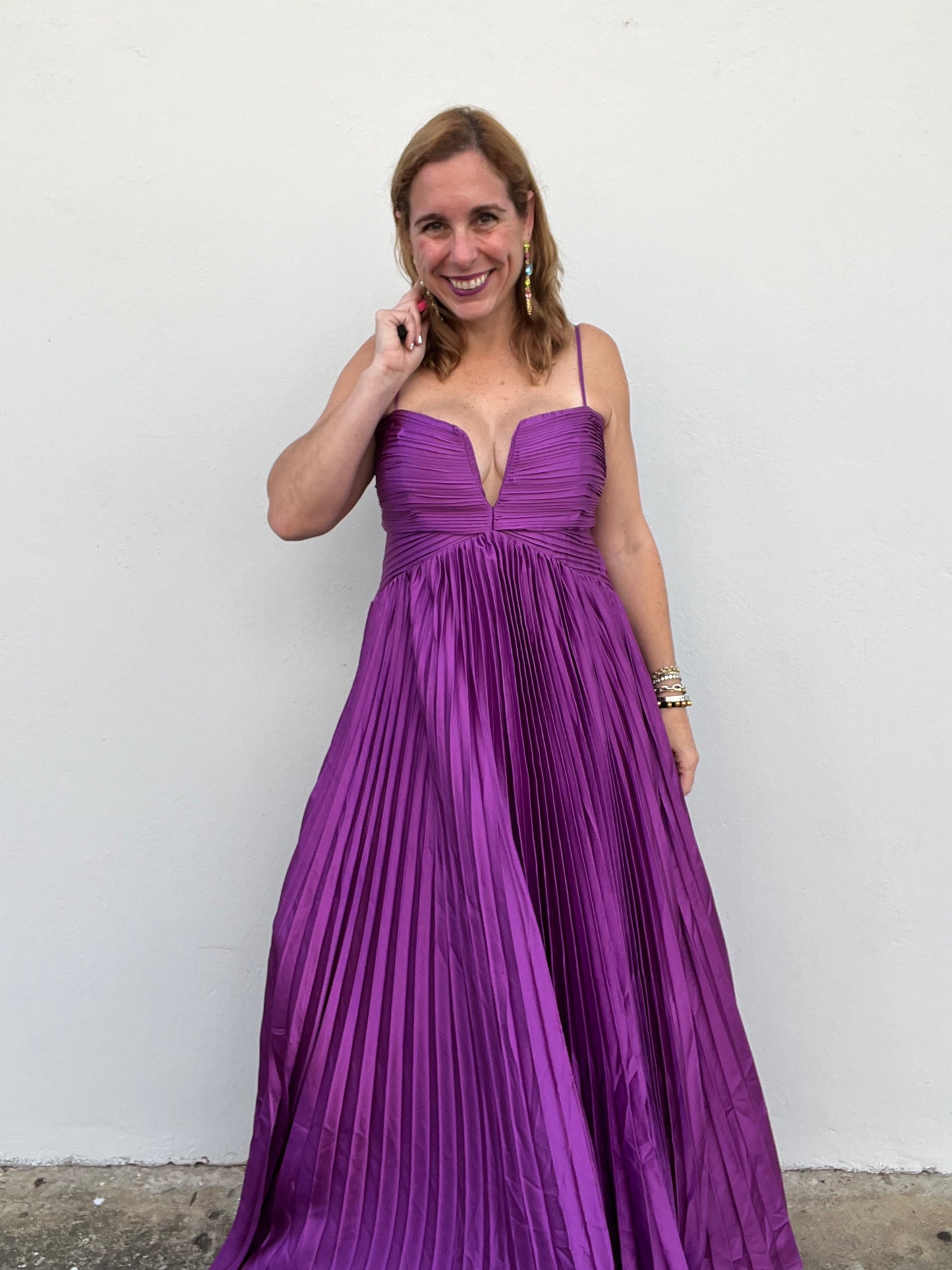 Purple Sofia Dress