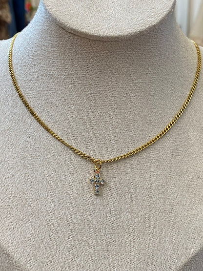 TOVA Single Cross in Clear