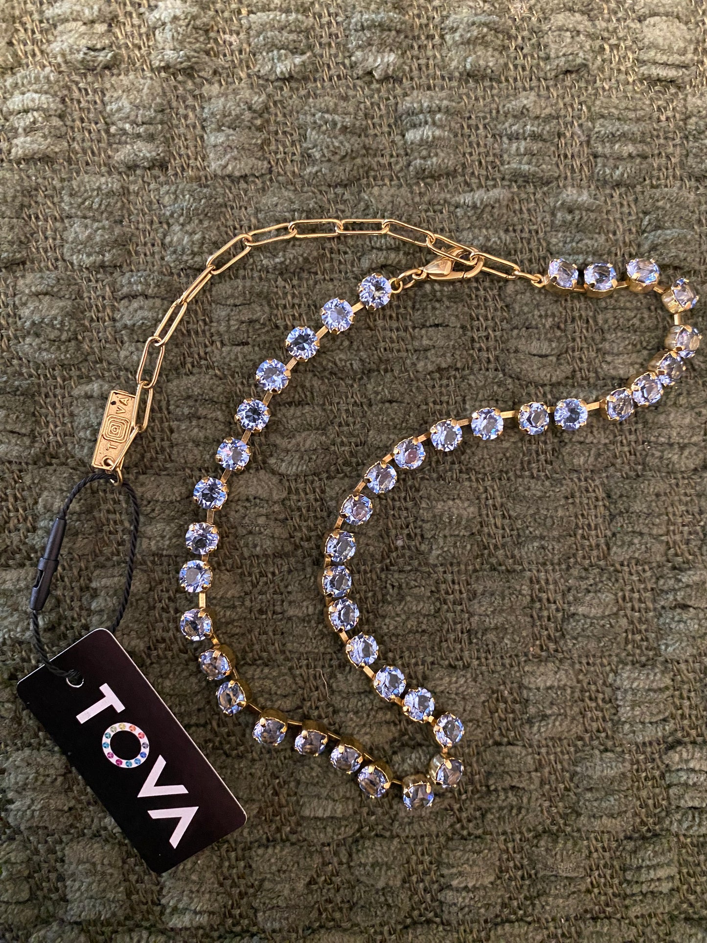 TOVA Sarina Necklace in Sapphire