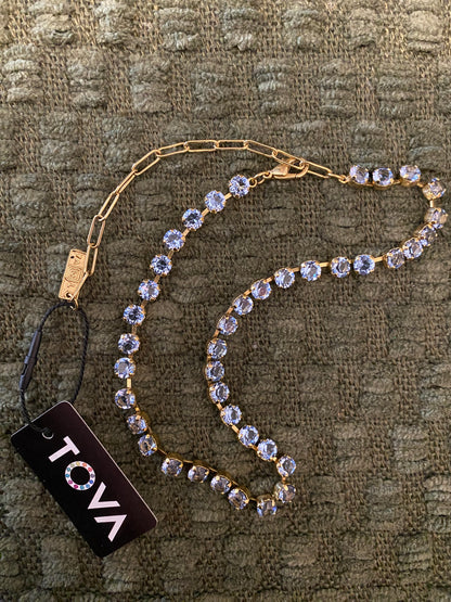 TOVA Sarina Necklace in Sapphire
