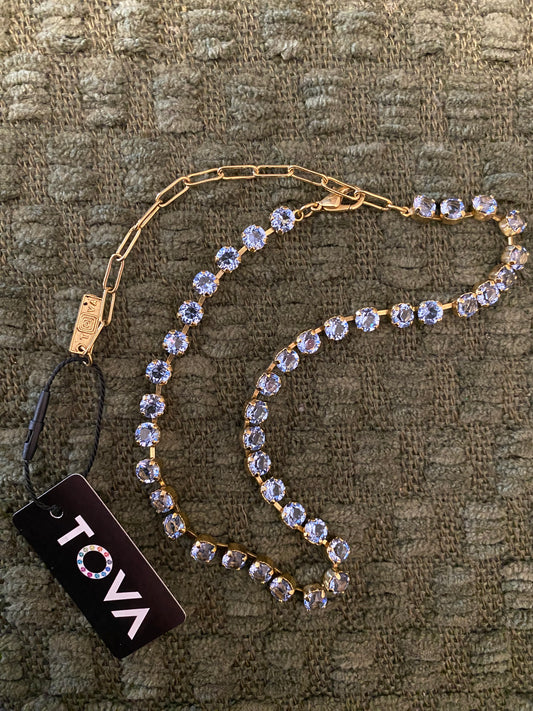 TOVA Sarina Necklace in Sapphire
