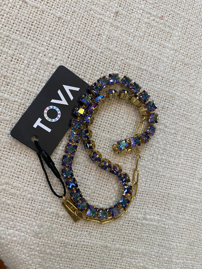 TOVA Oakland Necklace in Purple Bohemian Wonderland