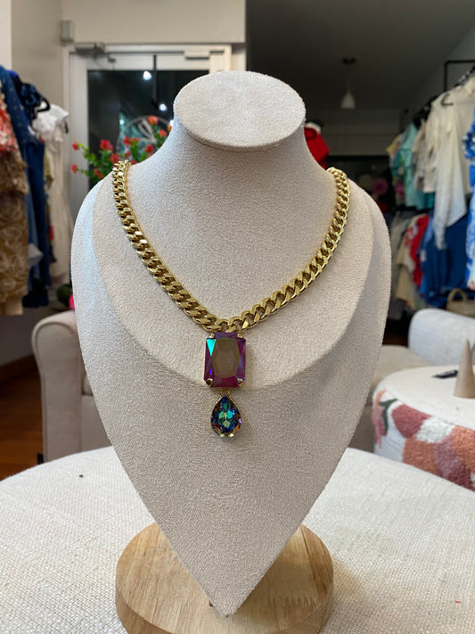 TOVA Juno Purple Necklace