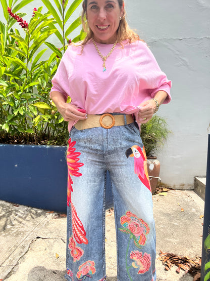 Sweet pink Italy top