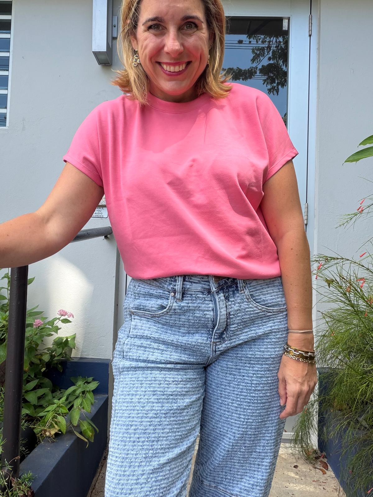 Taffy Pink Top