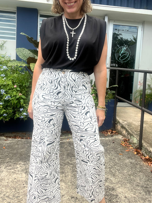 Black Susana Top