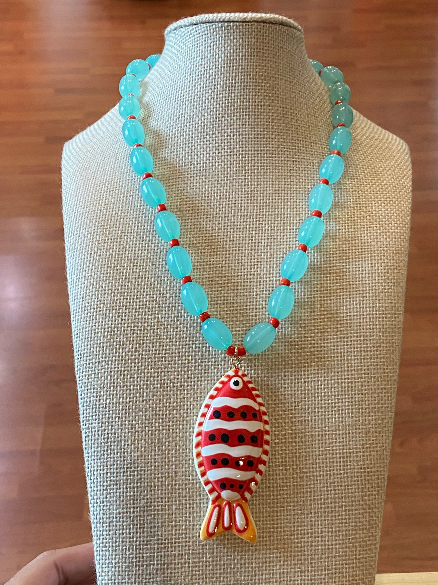 Tropical Clownfish Necklace