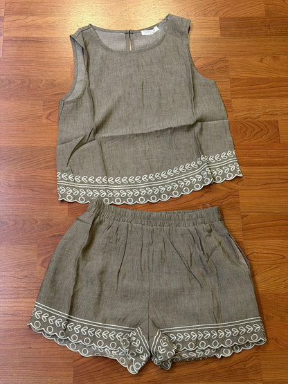Mocha Short Set